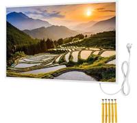 Chauffage infrarouge avec image et cadre - Panneau chauffant avec impression UV 100 x 60 cm