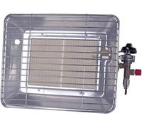Chauffage Infrarouge de Chantier Rothenberger, 4200W, Propane 13kg, Avec Détendeur et Flexible, Gris