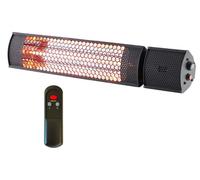 Chauffage infrarouge halogène 2000 W – télécommande – IP65 – intérieur extérieur