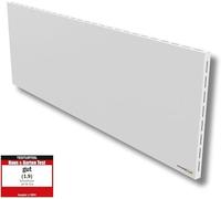 Chauffage infrarouge hybride 550 watts - Interrupteur marche/arrêt - Technologie infrarouge avec convection de l'air ambiant - Radiateur électrique - Chauffage direct