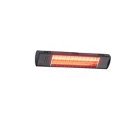 Radiateur infrarouge Term Short IP44 1500 watts anthracite