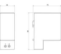 Chauffage isolé PTC Schneider Electric NSYCR10WU2C