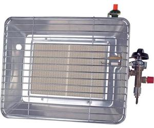 Chauffage Mobile Infrarouge Rothenberger Brasero Piezo, Gaz Propane, Gris, Pour Surface < 20m²