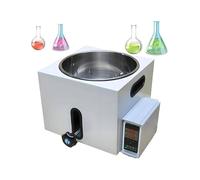 Chauffage numérique pour bain d'eau et bain d'huile, chauffage liquide de 5 L avec thermostat de type élévateur, mélangeur magnétique pour chauffage liquide de laboratoire et agitation