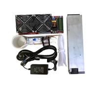 Chauffage par induction, Module De Chauffage De De Trempe Par Induction À Haute Fréquence ZVS 3000W 55A + Bobine + Pompe + Alimentation + Creuset(Without crucible)