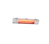 Chauffage radiant 1000 Watt Infrarouge Chauffage Patio Jardin Argent 4m² Portée