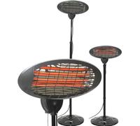 Chauffage radiant 2000W Chauffage radiant infrarouge pour table à langer avec support