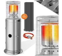 Chauffage radiant extérieur - KESSER - Puissance maximale 12,5 kW - Allumage piézoélectrique - Hauteur 143 cm