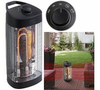 Sichler Haushaltsgeräte Chauffage radiant infrarouge 1200 W avec mode oscillation IRW-1300.rbl
