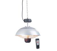Semptec Chauffage radiant infrarouge de plafond 2000 W à 3 niveaux et télécommande