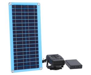 Chauffage solaire avec panneau de 30W, idéal pour les abris d'animaux, les voitures et le camping
