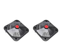 vidaXL Chauffage solaire pour piscine WG-1000 735 W Noir - Lot de 2