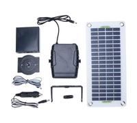 Chauffage solaire pour poulailler, chauffage solaire pour la maison, serre légère en silicium monocristallin 30 W avec support réglable