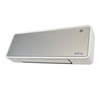 Chauffage soufflant 2000 W façade en verre argenté télécommande et minuterie PURLINE HOTI M80 Gris Gris G