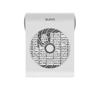Supra Radiateur soufflant SB2500 2500 W thermostat mécanique, air froid – Blanc