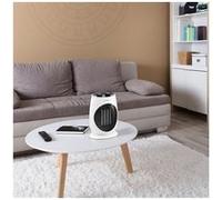 Chauffage soufflant céramique 1100W 1800W blanc trotec blanc G