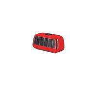 Thomson Radiateur céramique portable Fifty Digital 1500W 2 niveaux Thermostat LED télécommande Rouge