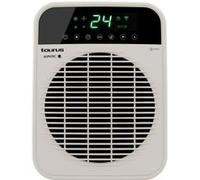 Taurus Alpatec Factor Connect - Radiateur céramique 2000W, intelligent avec wifi contrôlable par la voix, 2 intensités, ventilateur, thermostat, minuterie, mode ECO, silencieux, affichage digital
