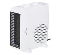 Adler AD 7725w Ventilateur thermique, 2000 W, chauffage avec thermostat, chauffage soufflant avec deux niveaux de puissance, chauffage électrique pour la maison, la salle de bain, le bureau, blanc