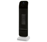 Clatronic® Radiateur soufflant avec élément chauffant en céramique PTC | 2000W & 1300W | avec panneau de commande tactile à capteurs | économe en énergie | Température ambiante réglable | HL 3763