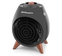 Orbegozo FH 5237 Chauffage Puissant et Sûr - Puissance 2000W - Sélecteur Rotatif 3 Positions - Fon