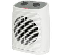 Chauffage soufflant oscillant 2000W Clatronic HL3762-blanc