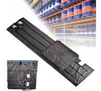 Chauffage tonneau avec contrôleur de température de 0 à 150 ℃, couverture d'isolation thermique imperméable, chauffage de tambour d'huile de 2300 W, couverture complète pour froid extrême, 1000 l