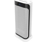 Chauffage tour blanc/noir 2000?W oscillant
