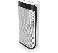 Chauffage tour blanc/noir 2000?W oscillant