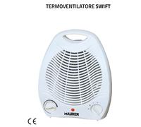 Chauffage Ventilateur Modèle Swift Avec 3 Fonctions En Plastique Maurer FI98553