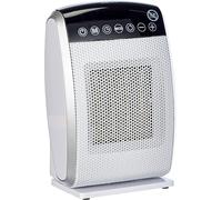 Chauffage ventilateur Prestige HL 300 – Chauffage ventilateur en céramique avec écran tactile LED, 1800 watts, 3 niveaux de chauffage, fonction ECO efficace et minuterie