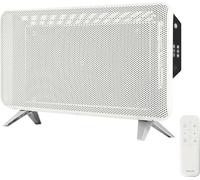 Chauffage ventilateur ReadyWarm 2000 Graphene. 1800 W, thermostat de 15 à 40 °C, 2 niveaux de puissance, minuterie jusqu'à 12 heures, télécommande (portée jusqu'à 20 mètres, voire 50 mètres), triple s