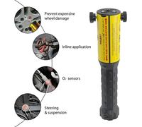 chauffe-boulons à induction de 1100W avec mallette en aluminium noir - 3 bobines, chauffage magnétique 220V pour l'enlèvement de boulons rouillés et les réparations automobiles