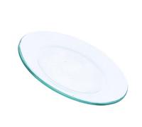Chauffe-cire en Verre Borosilicaté Plat Transparent de Remplacement | Surface Lisse Étanche, Changement de Parfum Pratique, Adapté aux Lampes Aromatiques Enfichables et Petits Appareils