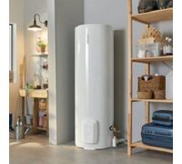 Chauffe-eau 150L ZENEO vertical sur socle stéatite ACI Hybride D575 - ATLANTIC - 154316