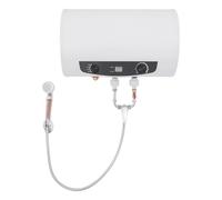 Chauffe-eau 35 l, 2000 W, IPX4, 25-75 °C, écran LED | acier inoxydable + émail + plastique, 3 niveaux de chaleur, 30 dB, 7,7 galons, prise européenne, G1/2