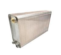 Chauffe-eau à échangeur de chaleur à plaques brasées en acier inoxydable, petit format, refroidisseur à recirculation à haut rendement Rapide et efficace(120,Same Side)