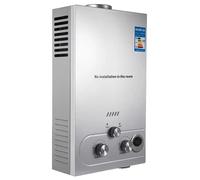 Chauffe-eau à gaz, affichage numérique de la température, design compact, 18 l, 220 V, norme européenne