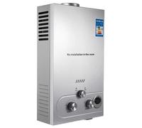 Chauffe-eau à gaz, affichage numérique de la température, design compact, 8 L, 220 V, norme européenne