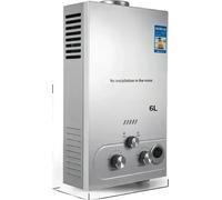 Chauffe-eau à gaz, eau chaude instantanée, design écoénergétique, 6L, EU
