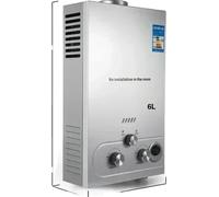 Chauffe-eau au gaz LPG, débit de 6 à 18 litres, puissance de 12 à 36 kW, modèle 6 litres, 12 kW