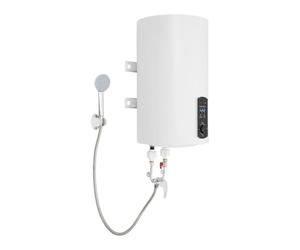 Chauffe-eau électrique - 30 litres - 2 kW - Montage mural - Chauffe-eau | Chauffe-eau électrique 220 V, intelligent à suspendre au mur, pour cuisines, salles de bain, 34 x 57 cm