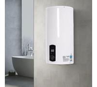 Chauffe-eau électrique - 50 litres - 2000 W - 220V - Acier inoxydable émaillé - Pour cuisine et salle de bain