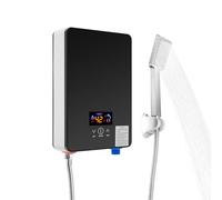 Chauffe-eau électrique 6500 W 220 V pour salle de bain avec buse de douche, mini système d'eau chaude sans réservoir, montage mural pour salle de bain, cuisine, hôtel