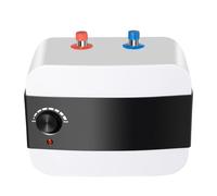 Chauffe-eau électrique 6L 1500W sous évier mural compact IPX4 | Mini chauffe-eau,réglage 30-65°C,chauffage 8-15min pour cuisine salle de bain appartement studio et petit espace