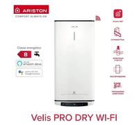 Chauffe-eau électrique Ariston Velis Pro Dry 100 litres WiFi double réservoir