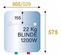 Thermor Chauffe-eau électrique blindé vertical mural 200 L