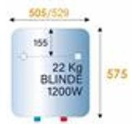 Thermor Chauffe-eau électrique blindé vertical mural 50 L - 241040