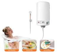 Chauffe-eau électrique, capacité de 35L, puissance de 2000W, montage vertical sur mur, étanche IPX4, réglage de la température de 25 à 75℃