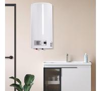 Chauffe-eau électrique - Capacité de 50 litres - Livré avec un kit de douche - Chauffe-eau compact